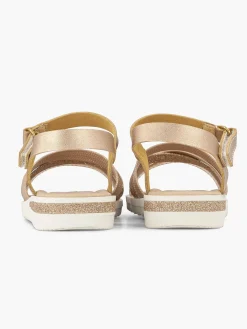 Gouden Sandaal Glitters