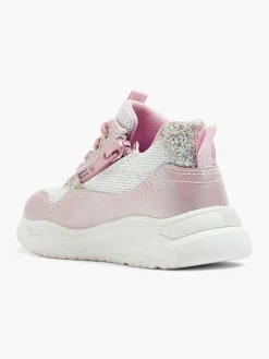 Lichtroze Sneaker Glitters