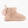 Roze Boot Gevoerd Konijn