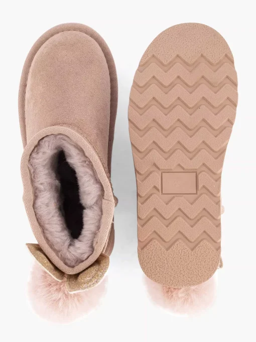 Roze Boot Gevoerd Konijn