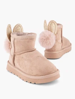 Roze Boot Gevoerd Konijn