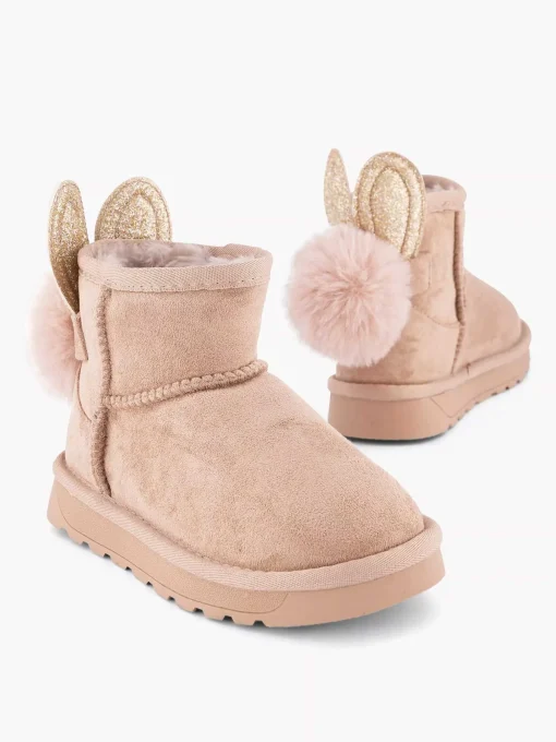 Roze Boot Gevoerd Konijn