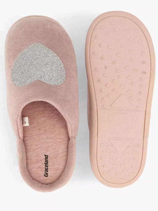 Roze Instap Pantoffel