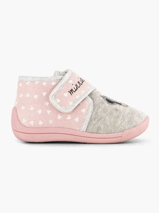 Roze Pantoffel Minnie Mouse