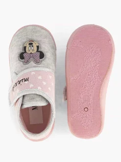 Roze Pantoffel Minnie Mouse