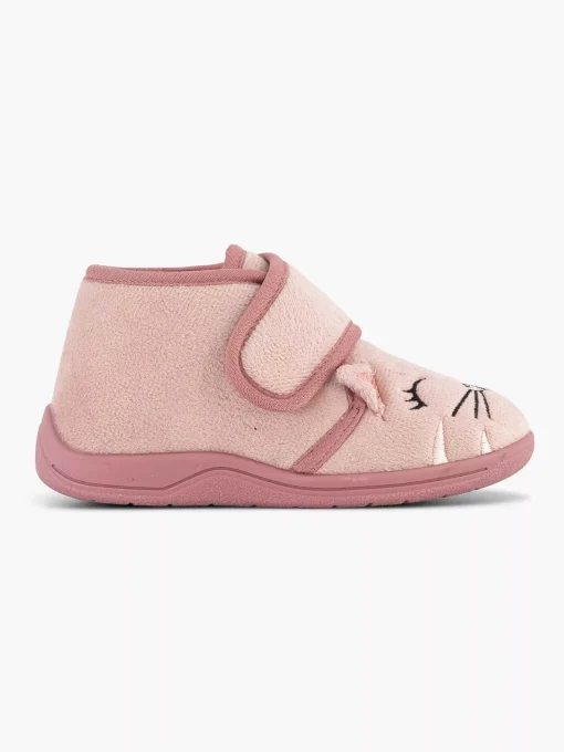 Roze Pantoffel Velcro