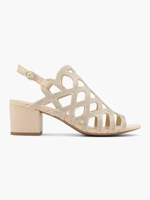 Taupe Sandalette