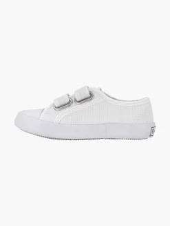 Witte Gymschoen Klittenband