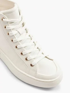 Witte Hoge Sneaker