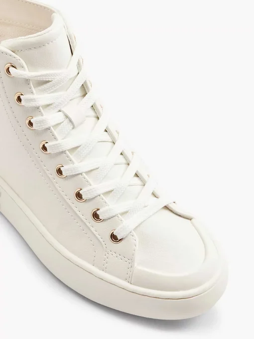 Witte Hoge Sneaker