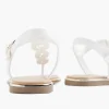 Witte Sandaal Sierketting