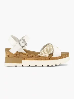 Witte Sandalette