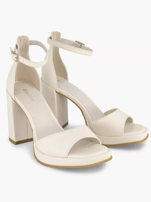 Witte Sandalette