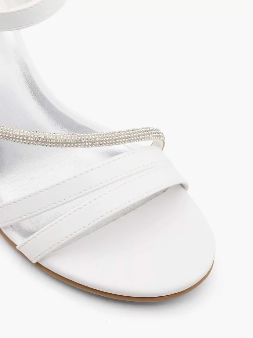 Witte Sandalette