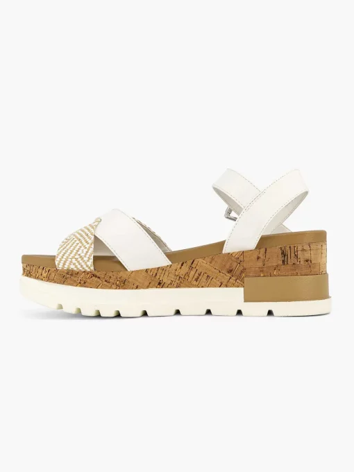 Witte Sandalette