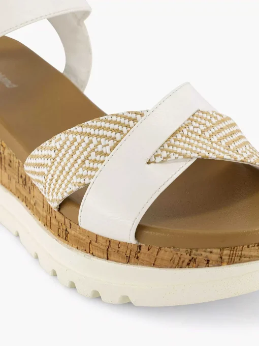 Witte Sandalette