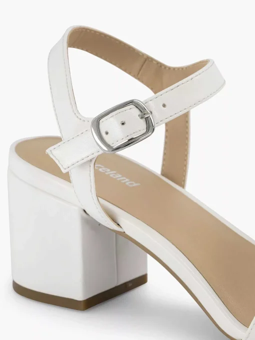 Witte Sandalette