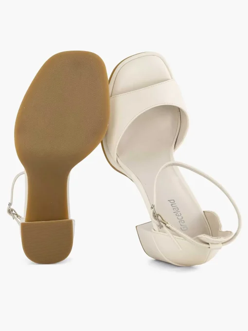 Witte Sandalette