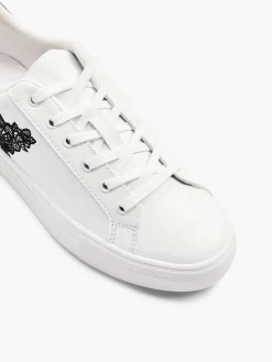 Witte Sneaker Bloemen