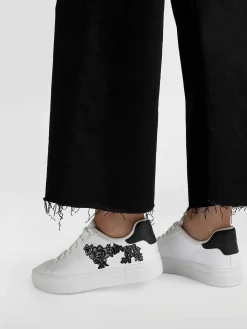 Witte Sneaker Bloemen