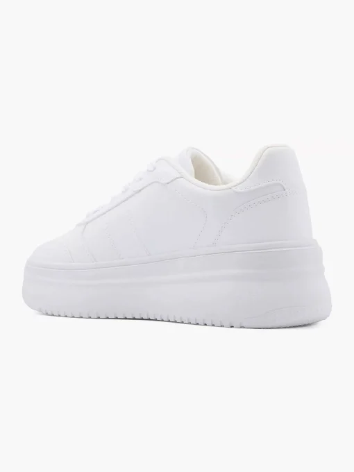 Witte Sneaker Platform