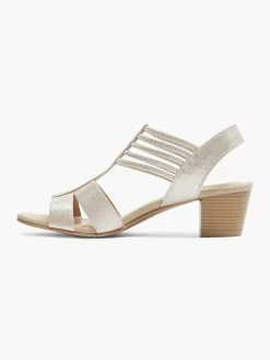 Zilveren Sandalette