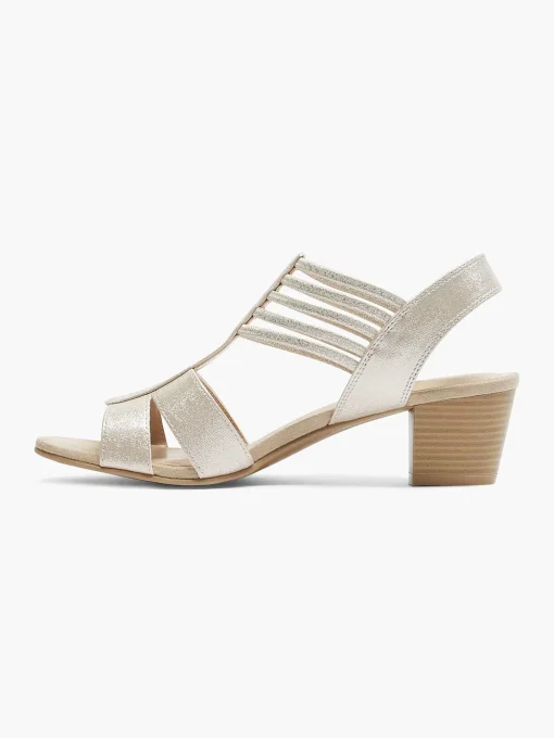 Zilveren Sandalette