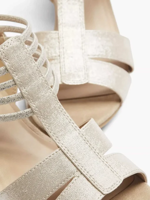 Zilveren Sandalette