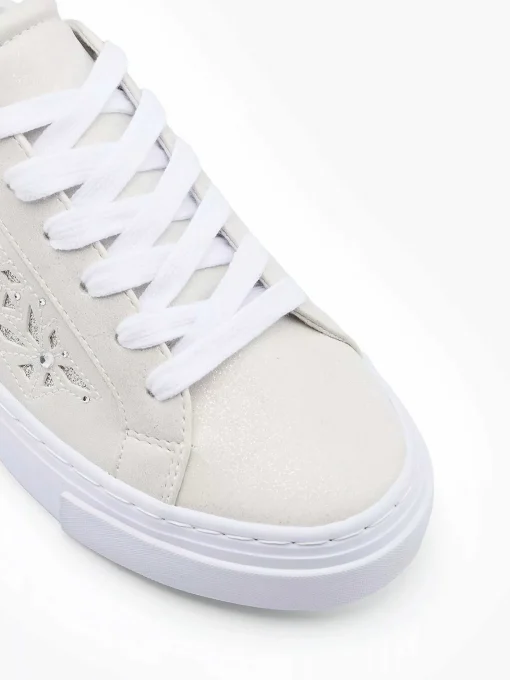 Zilveren Sneaker