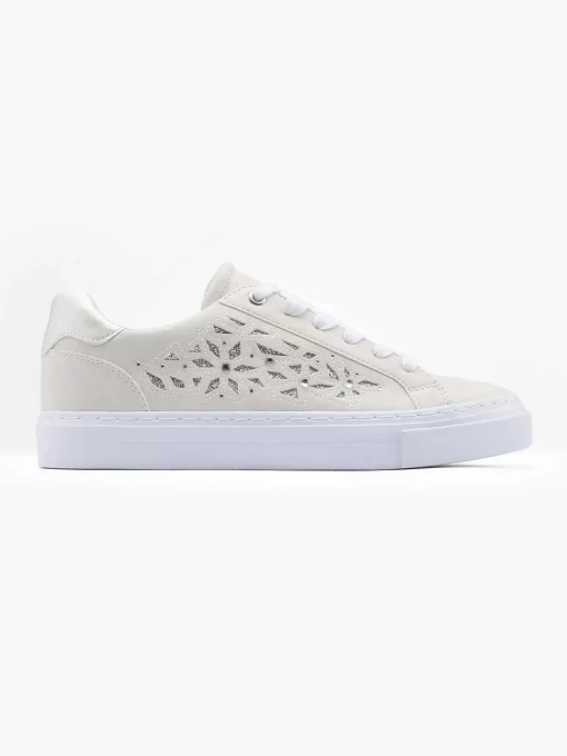 Zilveren Sneaker