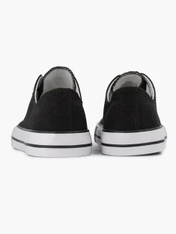 Zwarte Canvas Sneaker