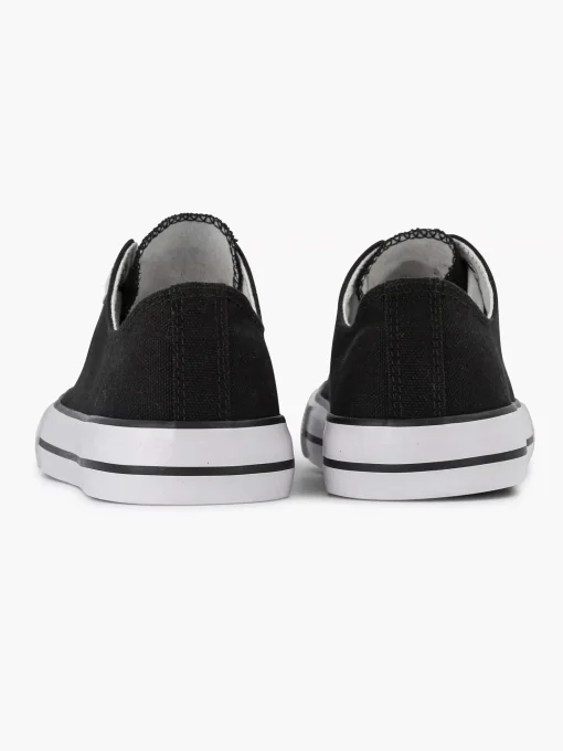 Zwarte Canvas Sneaker