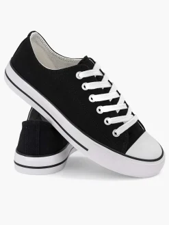 Zwarte Canvas Sneaker