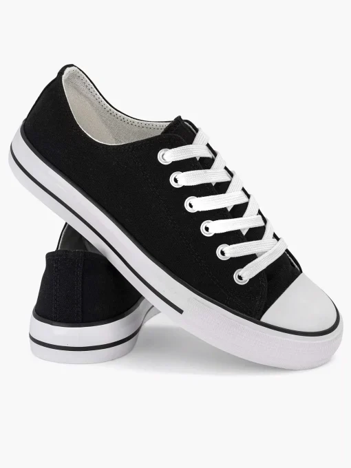Zwarte Canvas Sneaker