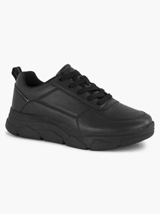 Zwarte Lage Sneaker