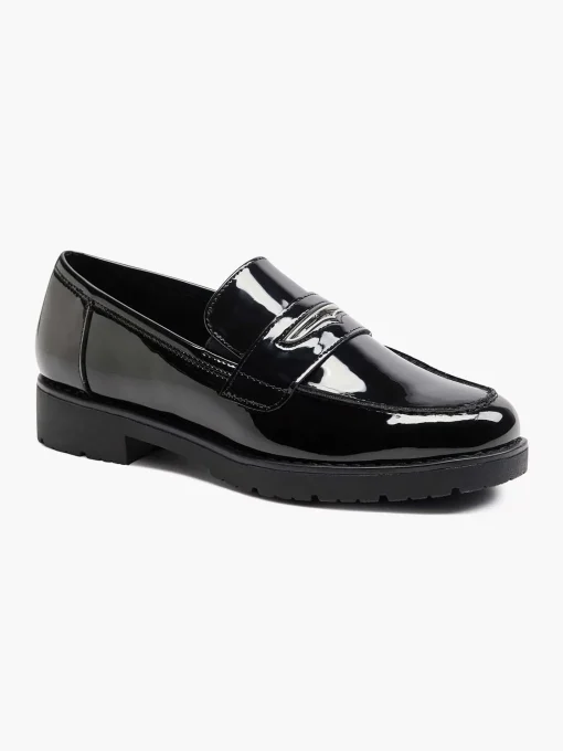 Zwarte Loafer Lak