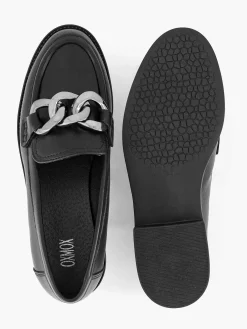 Zwarte Loafer Sierketting