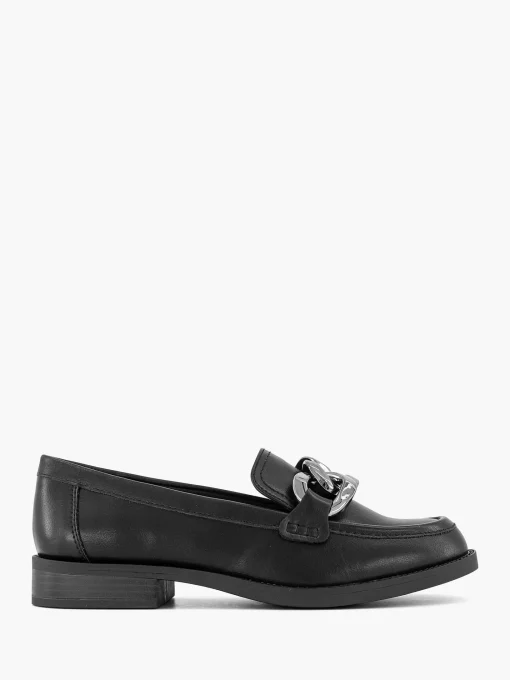 Zwarte Loafer Sierketting